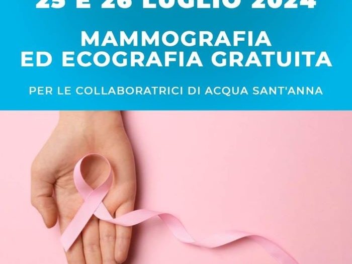 Green Retail  - Acqua Sant'Anna e WelfareCare, insieme per la prevenzione del tumore al seno 