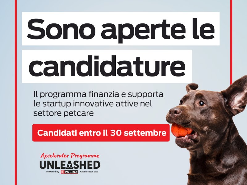 Green Retail  - Al via la sesta edizione di Purina Unleashed, il programma dedicato alle startup del petcare 