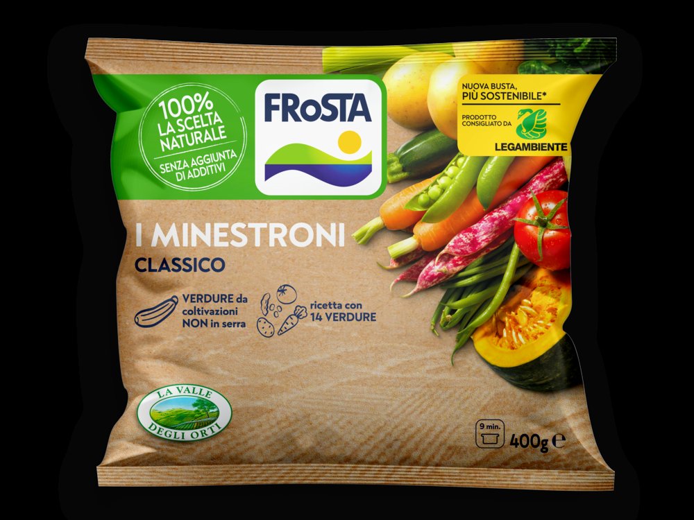 Green Retail  -  FRoSTA Lancia la nuova paper bag: packaging per surgelati al 90% di Carta 