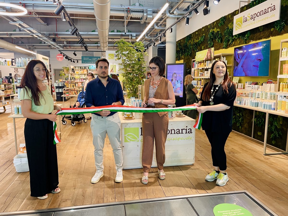 Green Retail  - La Saponaria apre a Green Pea un nuovo punto vendita  
