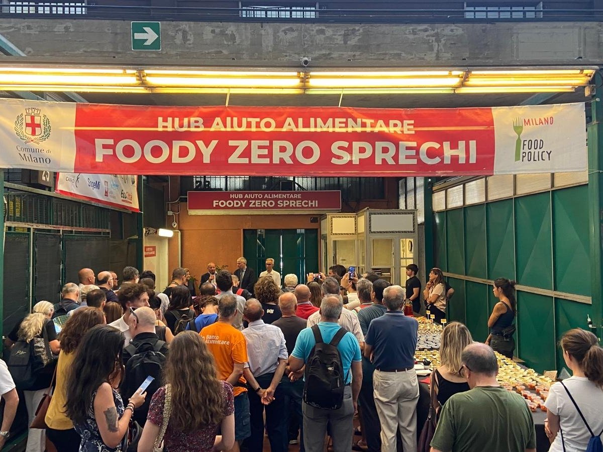 Green Retail  - Inaugurato un Nuovo Hub Foody Zero Sprechi al Mercato Agroalimentare di Milano 
