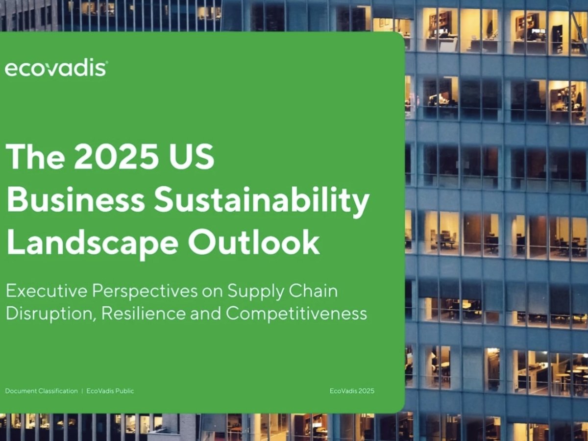 Green Retail  - Ecovadis: le aziende Usa premono l'acceleratore sulla sostenibilità, in silenzio 