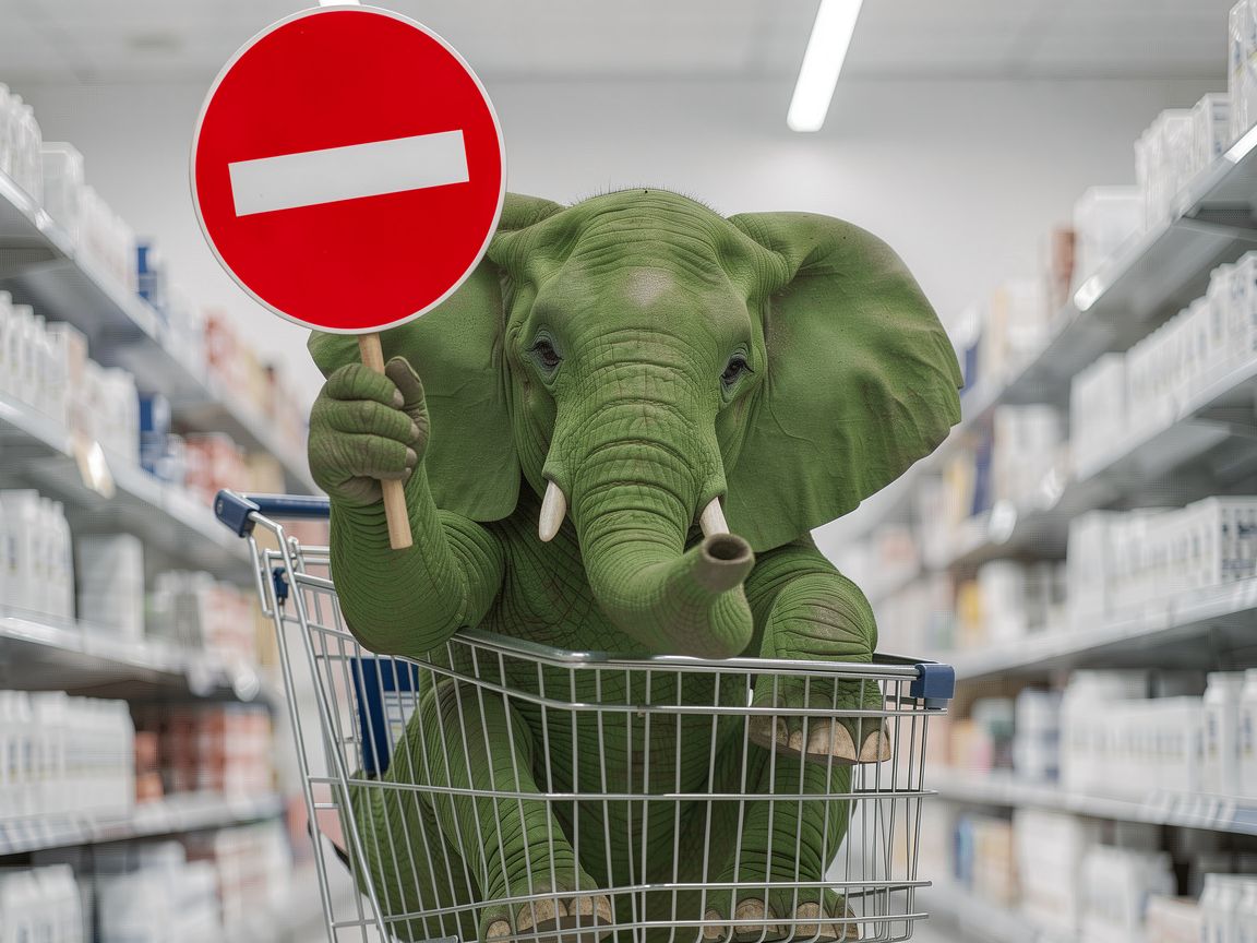 Green Retail  - L'elefante verde nel carrello: 48 mld di green claims sotto esame 