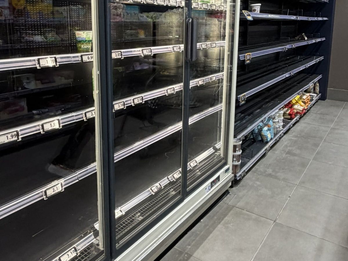 Supermercato vuoto
