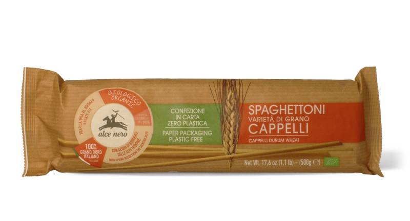 Green Retail  - Alce Nero presenta un nuovo packaging per la pasta, realizzato al 100% in carta 