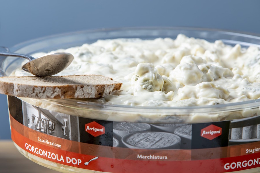 Green Retail  - Il Gorgonzola Dop al cucchiaio “solo polpa” Arrigoni Battista vince il premio "Migliore innovazione di prodotto" a Cibus 