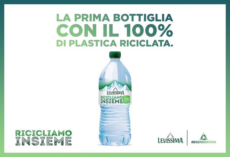 Green Retail  - Arriva Levissima R-Pet 