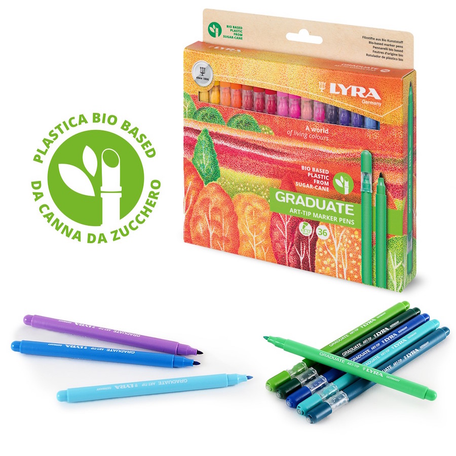 Green Retail  - Dallo studio sulle bioplastiche di Fila arriva Lyra Graduate Art Tip 