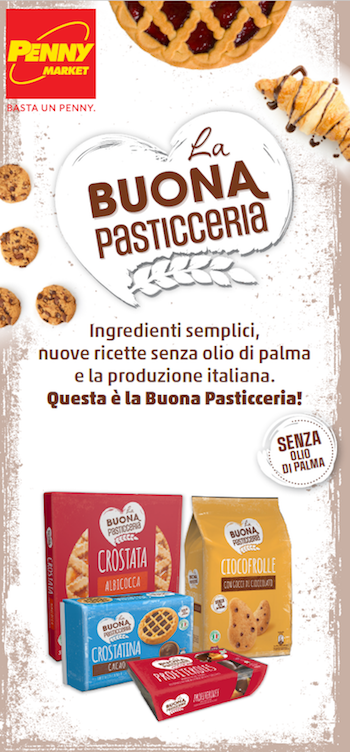 Green Retail  - Penny Market rilancia “La Buona pasticceria” 