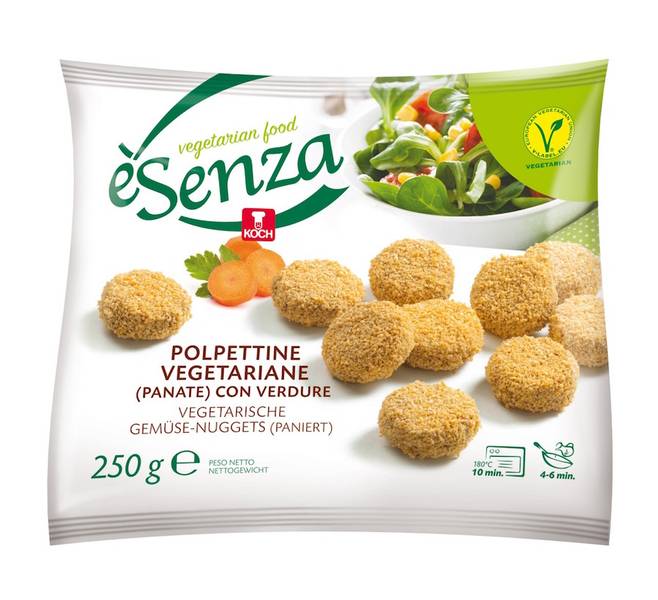 Green Retail  - èSenza - La linea vegetariana di Koch 