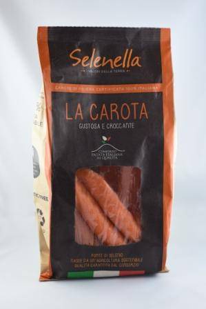 Green Retail  - Selenella presenta la prima confezione in carta per le carote 