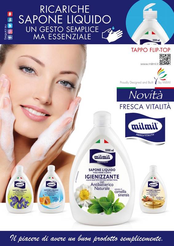 Green Retail  - Lavarsi le mani con Mil Mil: un gesto semplice ma essenziale 