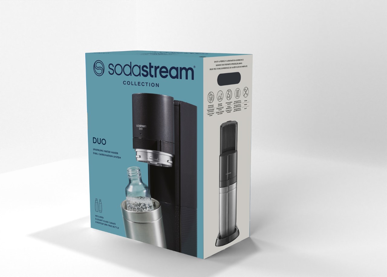 Green Retail  - Rebranding completo per SodaStream: nuovo visual design, packaging e nuova veste nei canali digitali 