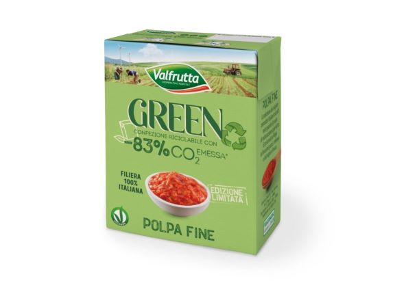 Green Retail  - Valfrutta Green, la nuova linea basata sul pomodoro sostenibile 