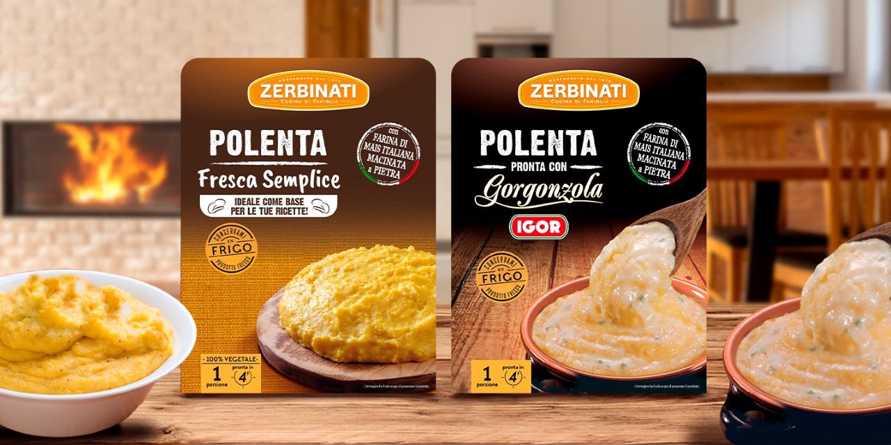 Green Retail  - Zerbinati lancia la “polenta fresca semplice” 
