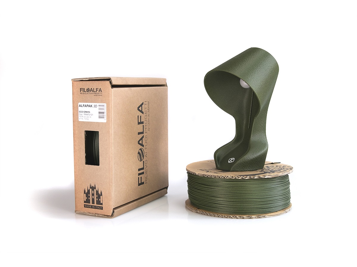 Green Retail  - Alfapak 3D: il filamento che valorizza il riciclo 