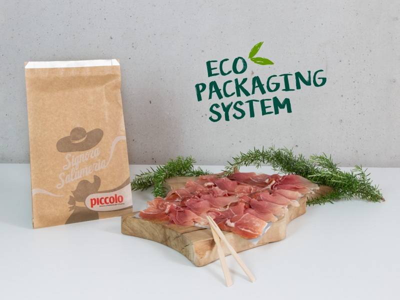 Green Retail  - Supermercati Piccolo sceglie Eco Packaging System 