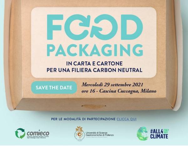 Green Retail  - Comieco: food packaging in carta e cartone per andare verso un food system carbon neutral 