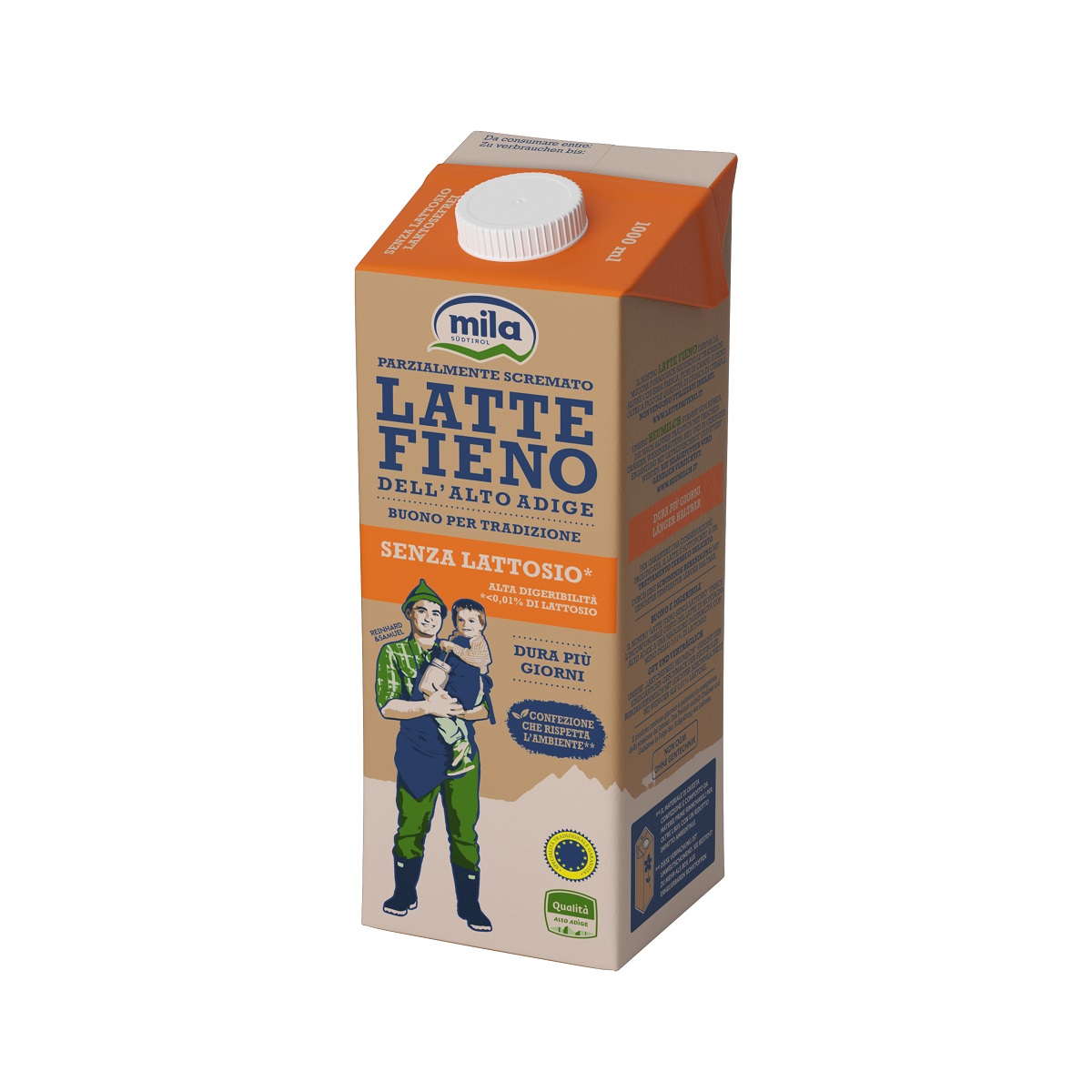 Green Retail  - Latte Fieno senza lattosio di Mila: gustoso, nutriente e genuino 