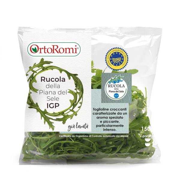 Green Retail  - OrtoRomi lancia la Rucola della Piana del Sele IGP certificata e garantita 