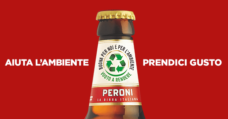 Green Retail  - Birra Peroni lancia la nuova bottiglia a favore della sostenibilità ambientale 