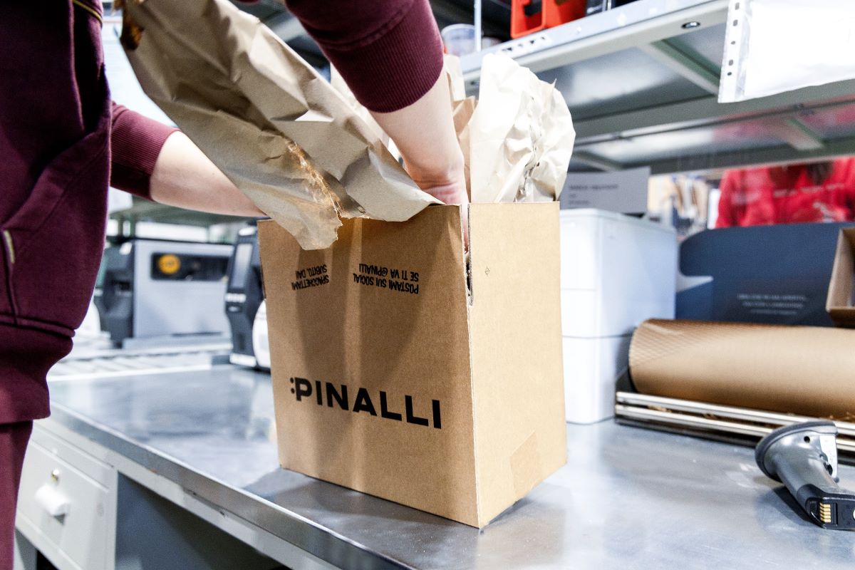 Green Retail  - Pinalli elimina la plastica dal packaging delle spedizioni e-commerce 