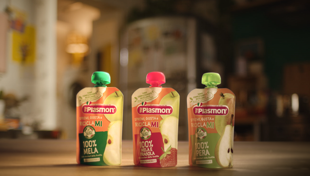 Green Retail  - Plasmon lancia in Italia la prima pouch completamente riciclabile nel baby food 