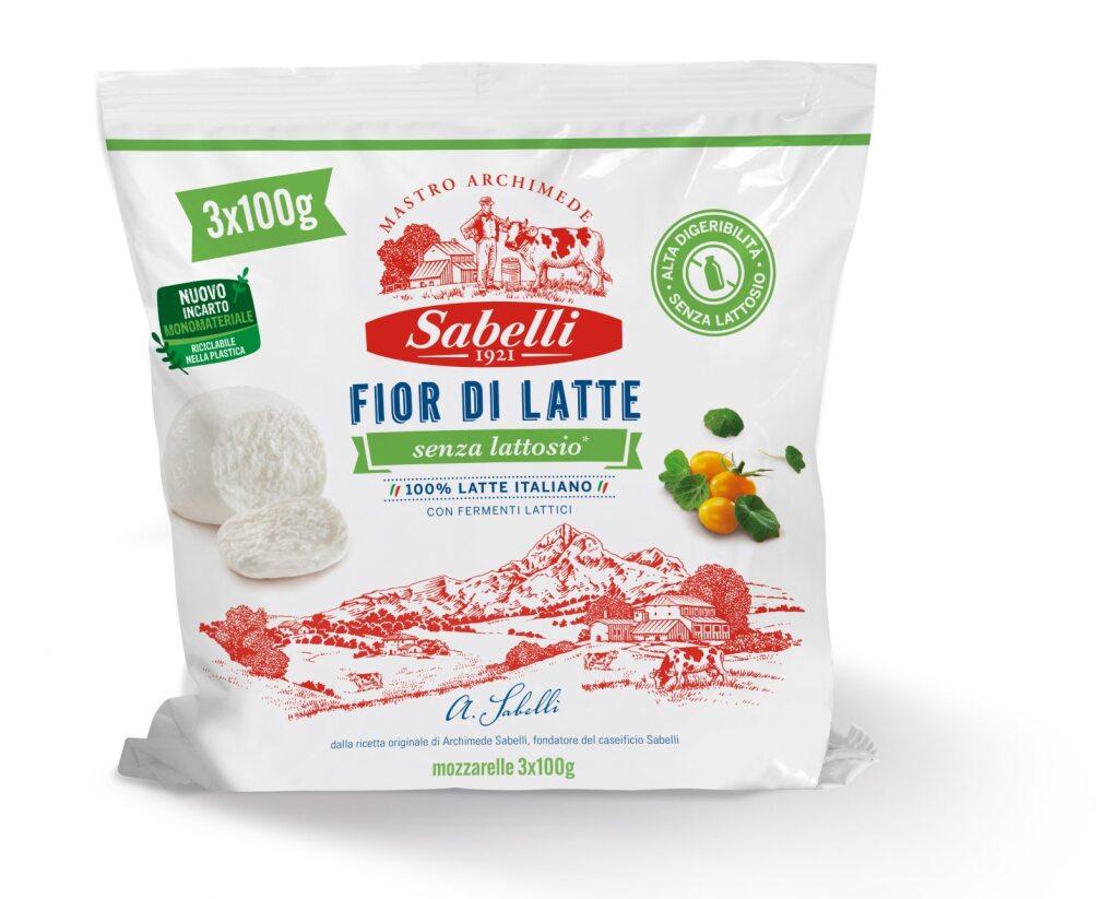 Green Retail - Sabelli Group a Marca presenta la confezione tris di  mozzarelle senza lattosio Fior di Latte Mastro Archimede
