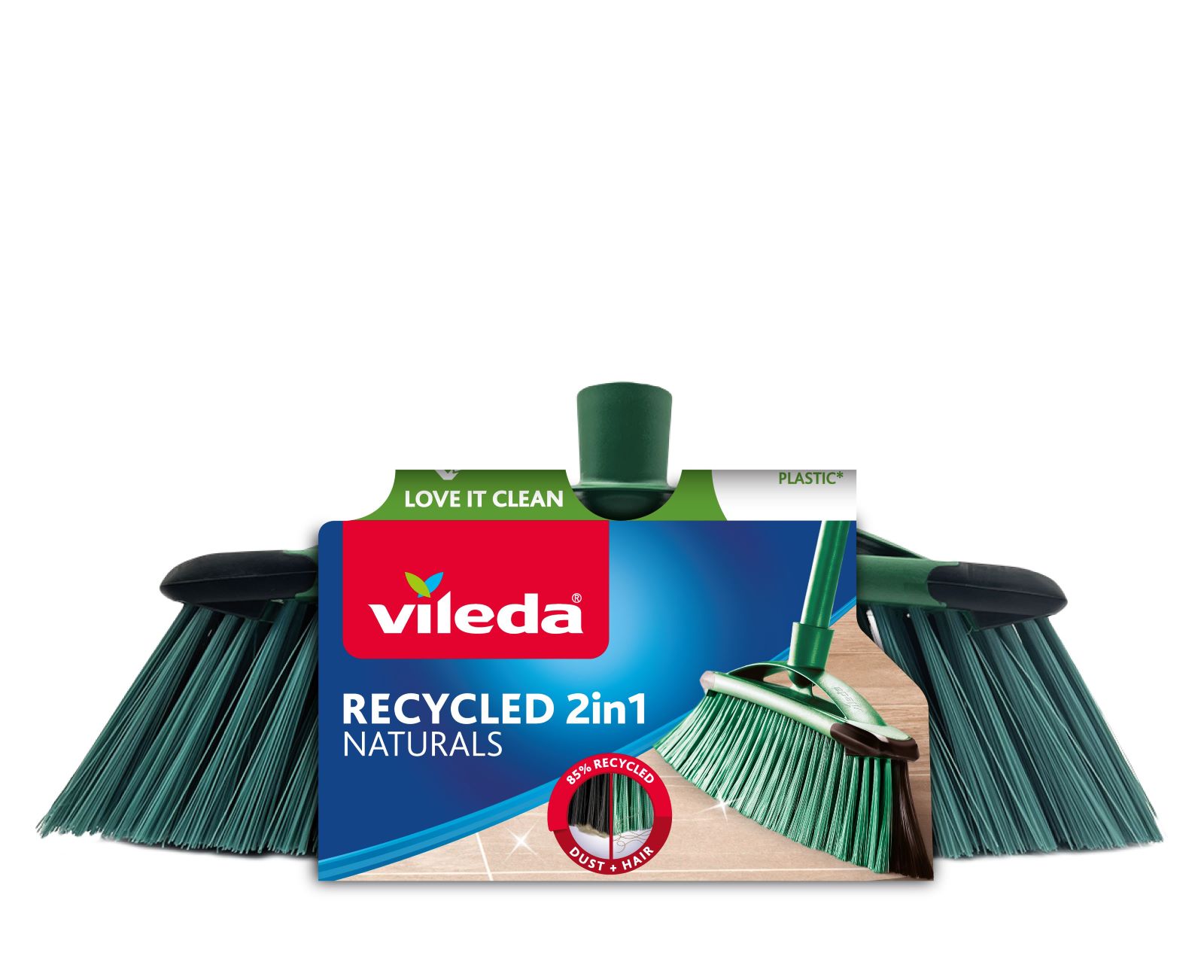 Green Retail  - Vileda Recycled 2in1 Naturals: la scopa nemica dello sporco, alleata con la natura 