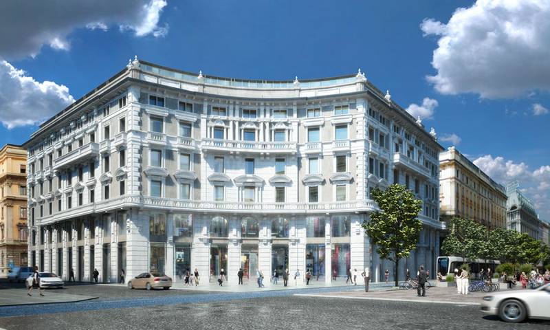 Green Retail  - F&M Ingegneria riqualifica il prestigioso immobile di Piazza Cordusio a Milano 