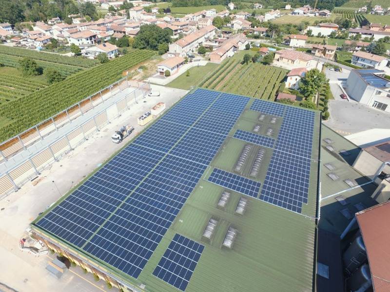 Green Retail  - Cantina Produttori di Valdobbiadene: un nuovo impianto fotovoltaico alimenta l’avveniristico polo logistico 