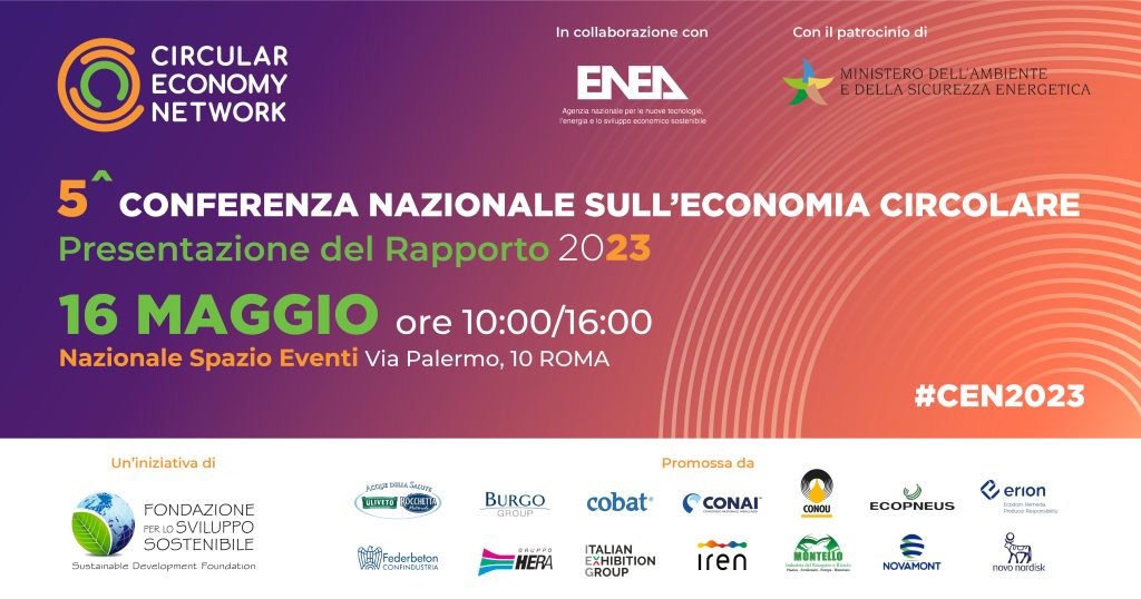 Green Retail  - La quinta conferenza nazionale sull'economia circolare, organizzata dal Circular Economy Network 