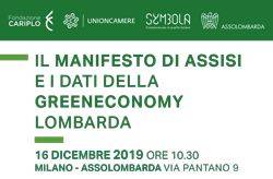 Green Retail  - Convegno: "Il manifesto di Assisi e i dati della Green economy lombarda" 