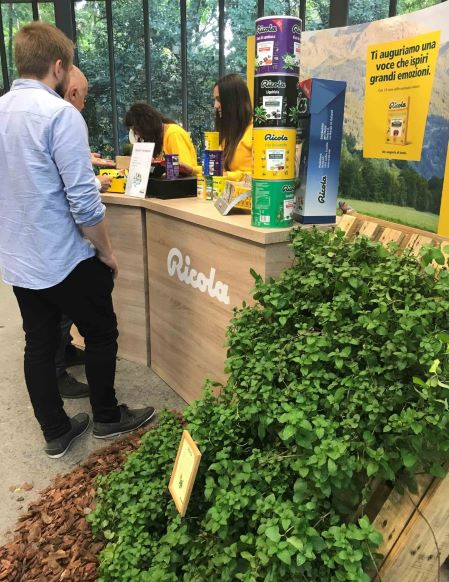 Green Retail  - Ricola a Cernobbio per Orticolario 2022 