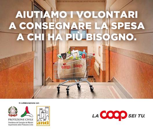 Green Retail  - Coronavirus, si intensifica l'azione solidaristica di Coop 