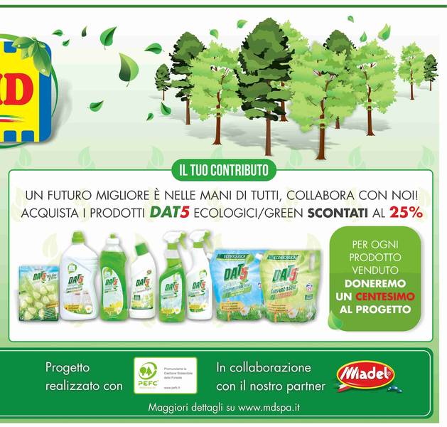 MD adotta 100 ettari di alberi
