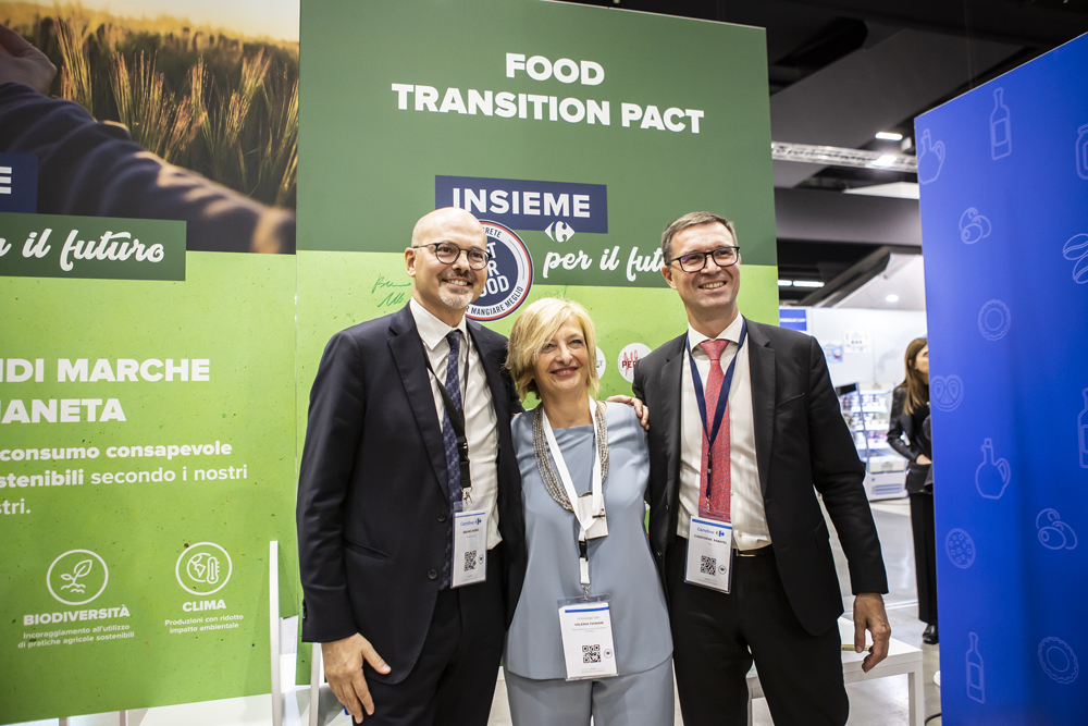 Green Retail  - Fiorani firma il Food Transition Pact al Salone Carrefour 2022 