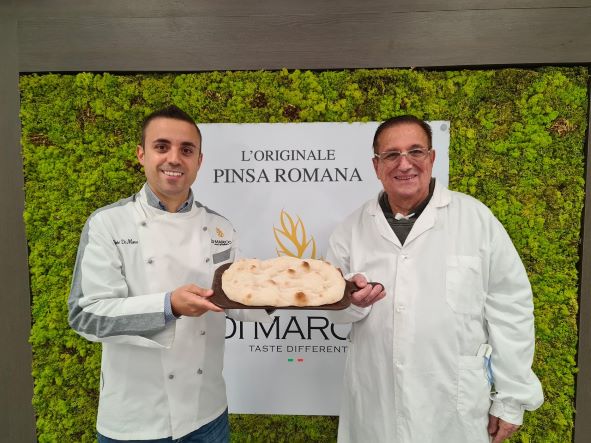 Green Retail  - Di Marco dona al Banco Alimentare 100 bancali di Pinsa Romana 