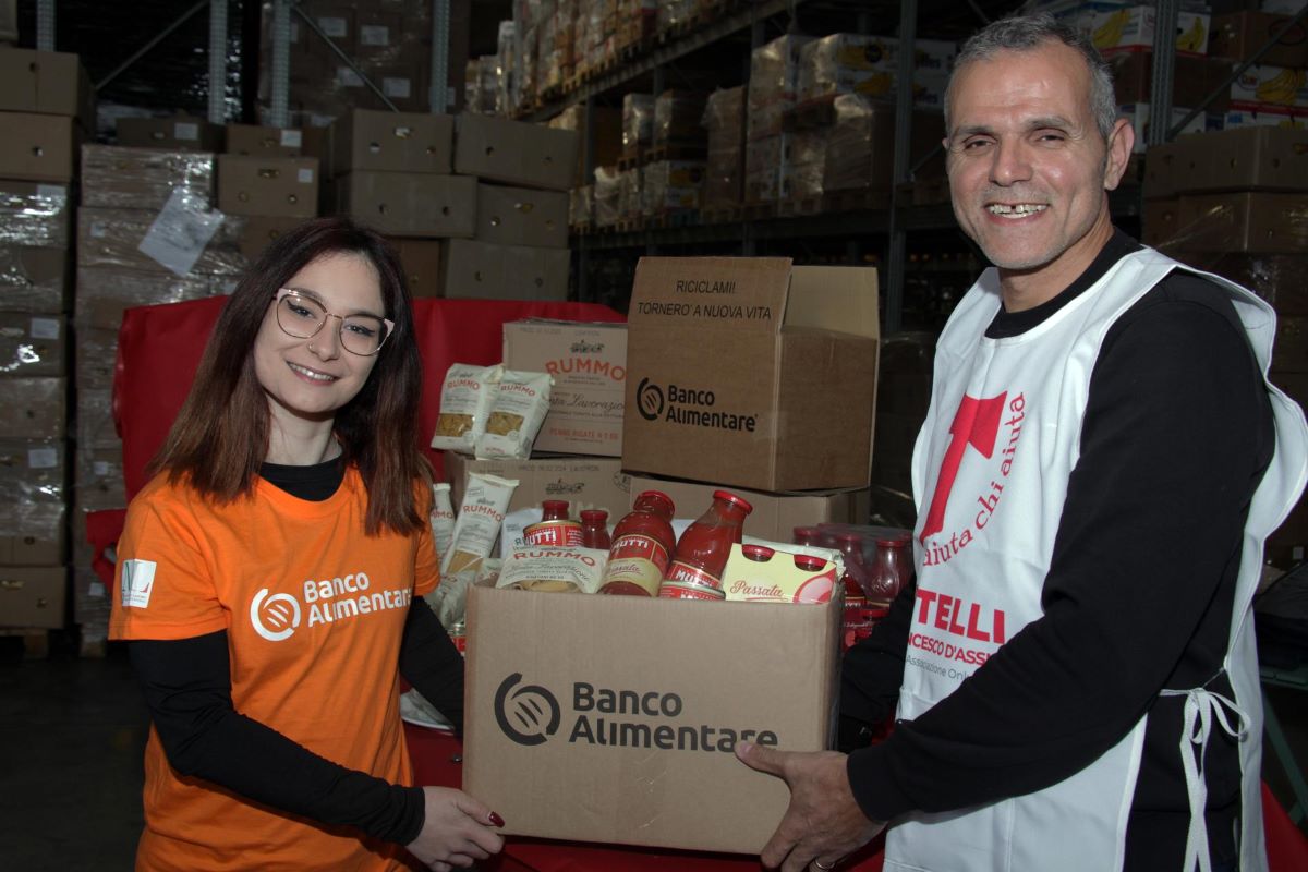 Green Retail  - Banco Alimentare con Mutti e Rummo, ancora insieme a sostegno dei bisognosi 