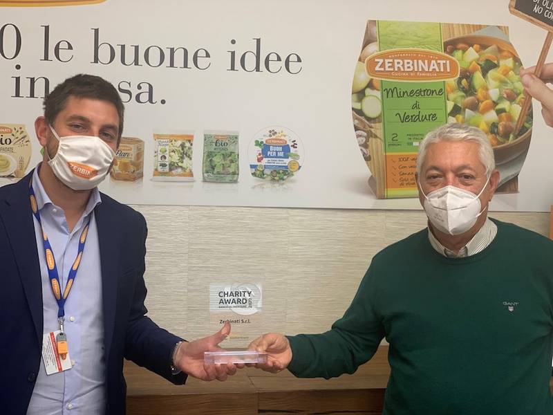 Green Retail  - Banco Alimentare Piemonte premia Zerbinati  