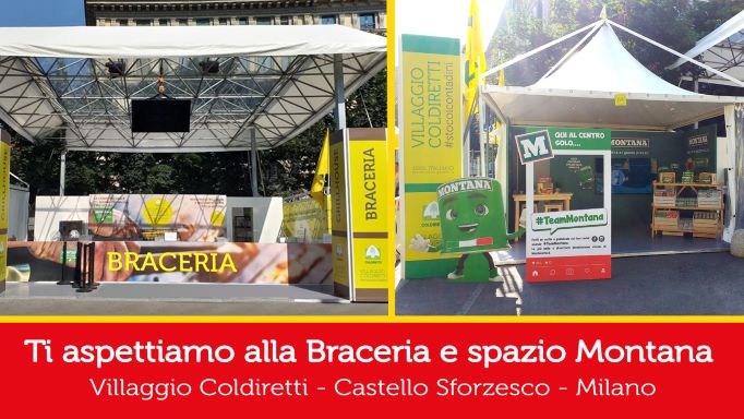 Green Retail  - Montana è main sponsor del Villaggio Coldiretti 