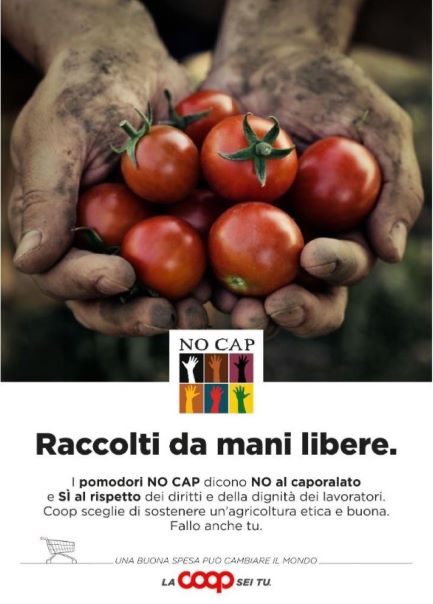Green Retail  - Coop e l’associazione No Cap insieme per la filiera etica del pomodoro 