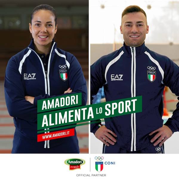 Green Retail  - Alice Volpi e Marco Lodadio sono i nuovi testimonial del progetto Amadori Alimenta Lo Sport 