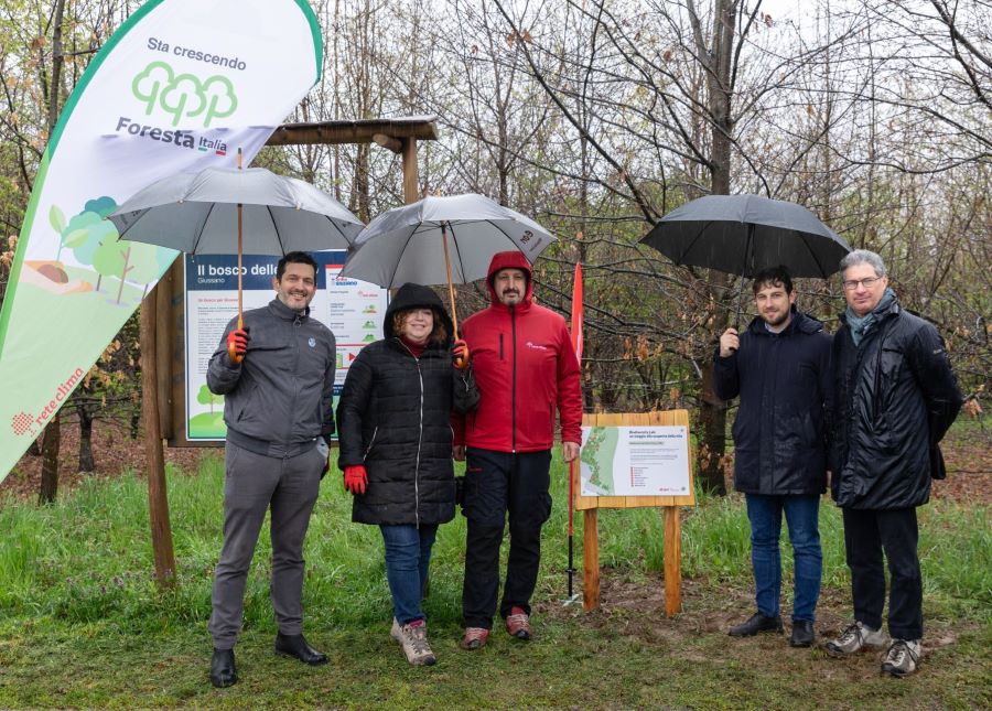 Green Retail  - Rete Clima e E.ON inaugurano il Biodiversity Lab nel bosco di Giussano 