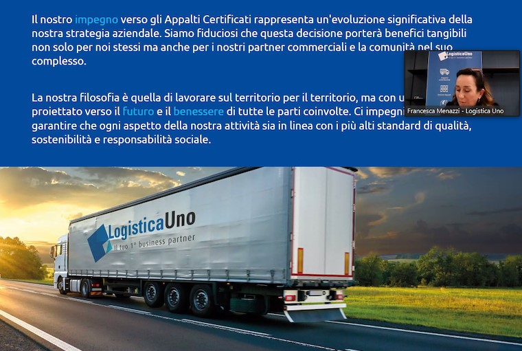 Green Retail  - Logistica Uno punta alla certificazione Esg, come garanzia di qualità e affidabilità 