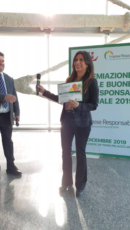 Green Retail  - Acquaviva premiata con l'Oscar per le buone prassi di responsabilità sociale 