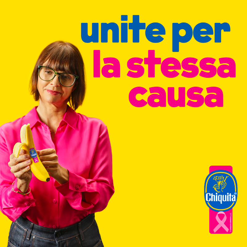 Green Retail  - Chiquita: il Bollino Blu si tinge di rosa 