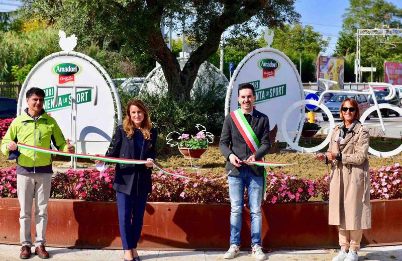 Green Retail  - Amadori Alimenta lo Sport, a Cesenatico per l'arrivo del Giro d'Italia 