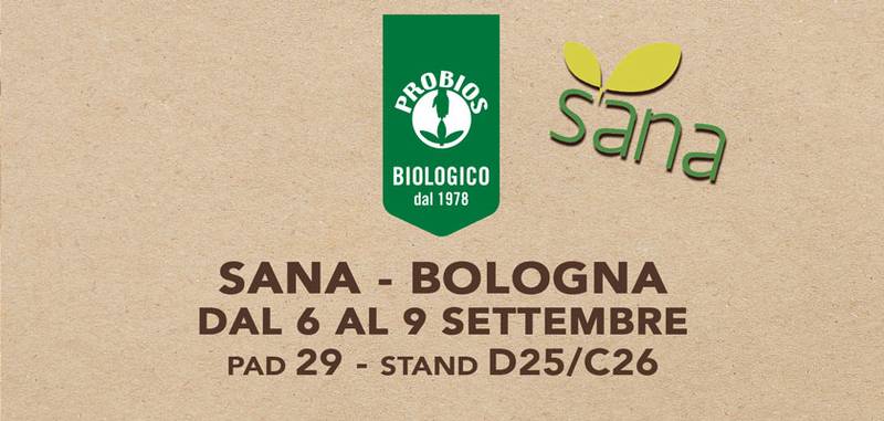 Green Retail  - Il gusto autentico del biologico Probios in mostra a Sana 2019  