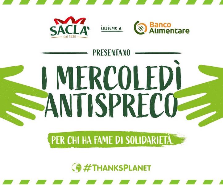 Green Retail  - Saclà presenta I Mercoledì Antispreco 